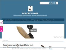 Tablet Screenshot of delichtwinkel.nl